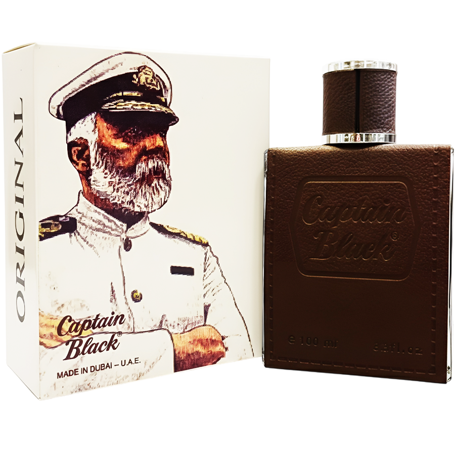 ادو تویلت کاپیتان بلک از برند رویالسکی وی‌آی‌پی (Royalski VIP Captain Black EDT 100ml) اورجینال